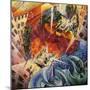 Simultaneous Visions-Umberto Boccioni-Mounted Giclee Print