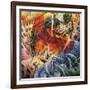 Simultaneous Visions-Umberto Boccioni-Framed Giclee Print