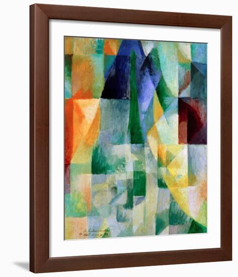 Simultaneous Windows, 1912-Robert Delaunay-Framed Giclee Print