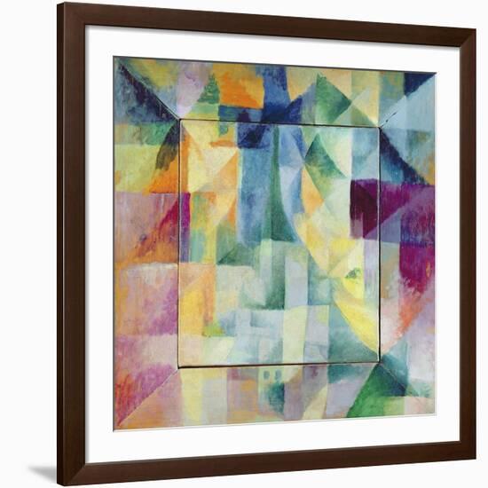 Simultaneous Windows on the City, 1912-Robert Delaunay-Framed Giclee Print