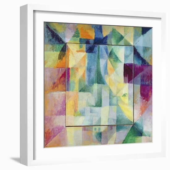 Simultaneous Windows on the City, 1912-Robert Delaunay-Framed Giclee Print