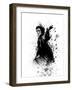 Sin City Watercolor-Jack Hunter-Framed Art Print