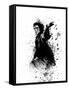 Sin City Watercolor-Jack Hunter-Framed Stretched Canvas