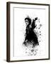 Sin City Watercolor-Jack Hunter-Framed Art Print