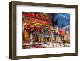 Sin Sze Si Ya Temple in Kuala Lumpur, Malaysia-Chris Mouyiaris-Framed Photographic Print