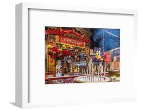 Sin Sze Si Ya Temple in Kuala Lumpur, Malaysia-Chris Mouyiaris-Framed Photographic Print