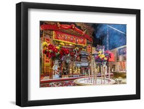 Sin Sze Si Ya Temple in Kuala Lumpur, Malaysia-Chris Mouyiaris-Framed Photographic Print