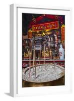 Sin Sze Si Ya Temple (Taoist Temple), Kuala Lumpur, Malaysia, Southeast Asia, Asia-Nico Tondini-Framed Photographic Print