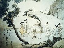 Game of Archery-Sin Yun-Bok-Giclee Print