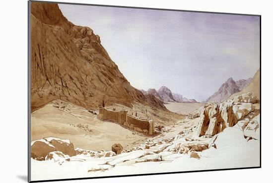 Sinai-Max Schmidt-Mounted Art Print