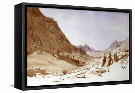 Sinai-Max Schmidt-Framed Stretched Canvas