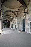 Turkey. Istanbul. Suleymaniye Mosque. Ottoman Style. 16th Century. Courtyard and Ablution Fountain-Sinan-Photographic Print