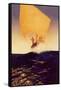 Sinbad and His Seven Brothers-Maxfield Parrish-Framed Stretched Canvas