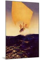 Sinbad and His Seven Brothers-Maxfield Parrish-Mounted Art Print
