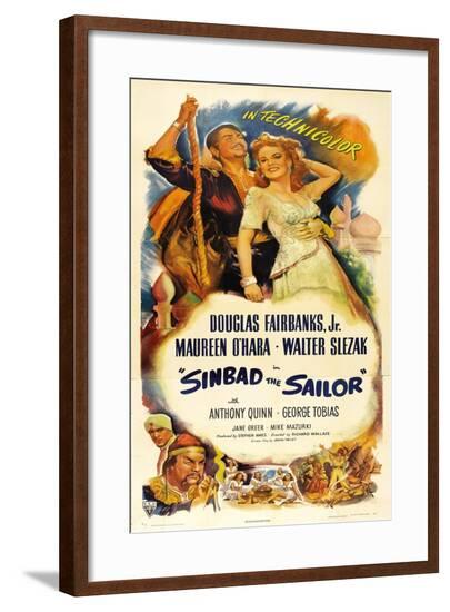 Sinbad the Sailor, 1947, Directed by Richard Wallace--Framed Giclee Print
