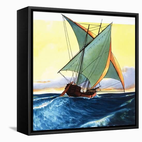 Sinbad the Sailor-Nadir Quinto-Framed Stretched Canvas