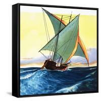 Sinbad the Sailor-Nadir Quinto-Framed Stretched Canvas