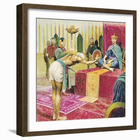 Sinbad the Sailor-Don Lawrence-Framed Giclee Print