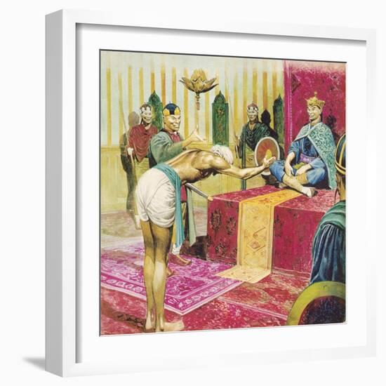 Sinbad the Sailor-Don Lawrence-Framed Giclee Print