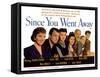 Since You Went Away, Claudette Colbert, Joseph Cotten, Jennifer Jones, and Shirley Temple, 1944-null-Framed Stretched Canvas