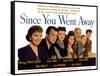 Since You Went Away, Claudette Colbert, Joseph Cotten, Jennifer Jones, and Shirley Temple, 1944-null-Framed Stretched Canvas