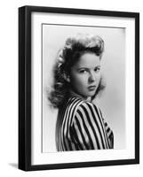 Since You Went Away, Shirley Temple, 1944-null-Framed Photo