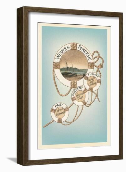 Sincere Wishes, Life Savers-null-Framed Art Print