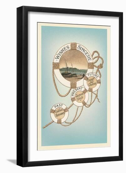 Sincere Wishes, Life Savers-null-Framed Art Print