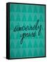 Sincerely Yours-null-Framed Stretched Canvas