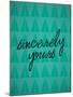 Sincerely Yours-null-Mounted Poster