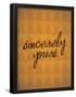 Sincerely Yours-null-Framed Poster
