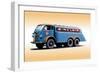 Sinclair Truck-null-Framed Art Print