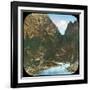 Sindh River, Passing the Crags Below Sonamarg, Kashmir, India, Late 19th or Early 20th Century-null-Framed Giclee Print