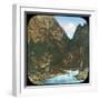 Sindh River, Passing the Crags Below Sonamarg, Kashmir, India, Late 19th or Early 20th Century-null-Framed Giclee Print