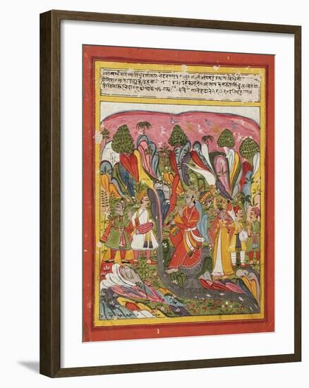 Sindhu Ragaputra, Son of Shri Raga-null-Framed Art Print