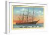 Sindia, Full-Rigged Clipper, Ocean City, New Jersey-null-Framed Art Print