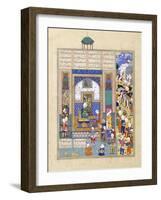 Sindukht Comes to Sam Bearing Gifts, C.1500-1540S-null-Framed Giclee Print