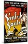 Sinful Souls-null-Mounted Poster