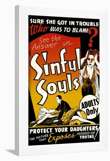 Sinful Souls-null-Framed Poster