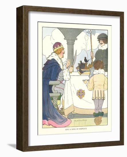 Sing a Song of Sixpence-null-Framed Art Print