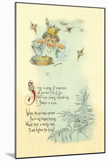 Sing a Song of Sixpence-Maud Humphrey-Mounted Art Print