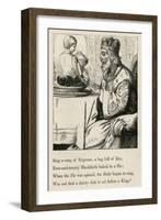 Sing a Song of Sixpence-T. Dalziel-Framed Art Print