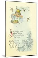 Sing a Song of Sixpence-Maud Humphrey-Mounted Art Print