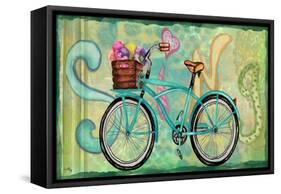 Sing and Play Bike I-Elizabeth Medley-Framed Stretched Canvas