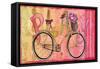 Sing and Play Bike II-Elizabeth Medley-Framed Stretched Canvas