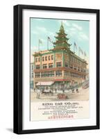 Sing Fat Company, Chinatown, San Francisco, California-null-Framed Art Print