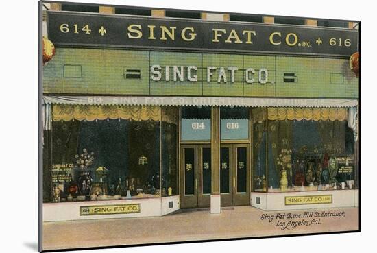 Sing Fat Company-null-Mounted Art Print