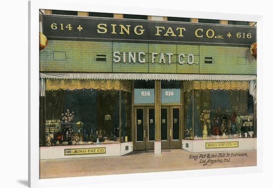 Sing Fat Company-null-Framed Art Print