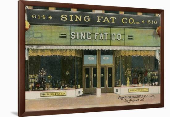 Sing Fat Company-null-Framed Art Print