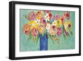 Sing Song Flowers-Jurgen Gottschlag-Framed Art Print